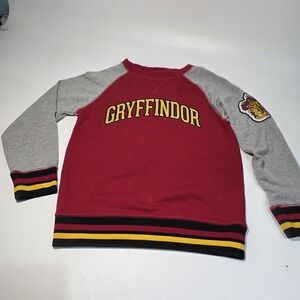 Universal Studios Park Harry Potter Kids Gryffindor Sweatshirt Small Stitched‎